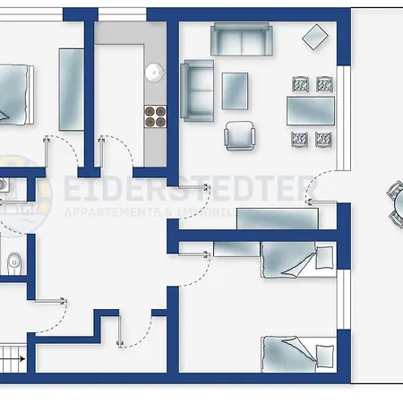 Apartman Seepferdchen Id 251 *